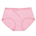 thumbnail image 1 of Bigersell Open Crotch Panties Clearance Period Panties Cheeky Panty Style P-410 Nylon Period Panties Seamless Thongs Briefs Mid Waist Women Cheeky Panties Pink L, 1 of 5