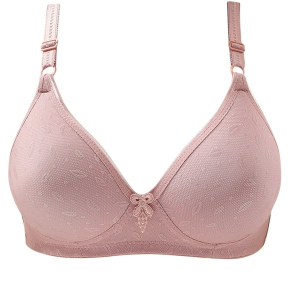 Bigersell Padded Bralette Woman's Comfortable Lace Breathable Bra Underwear No Underwire Female Spandex Women's Seamless Sports Bra Tall Sport Bra, Style 719, L