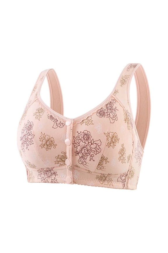 Padded Bras for Women Discouts Woman Color Thin and Steel Hoop Push up Breathable Underwear for Daily Bras Demi Cup Bra Style F-970 Pinks 36