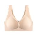 thumbnail image 1 of Bigersell Padded Push up Bras for Women Sale Clearance Lounge Bras for Women Training Bra Style B1838 V-Neck Padded Bras Hook and Eye Bra Closure Big & Tall Size Seamless Sports Bras for Women Pink L, 1 of 3