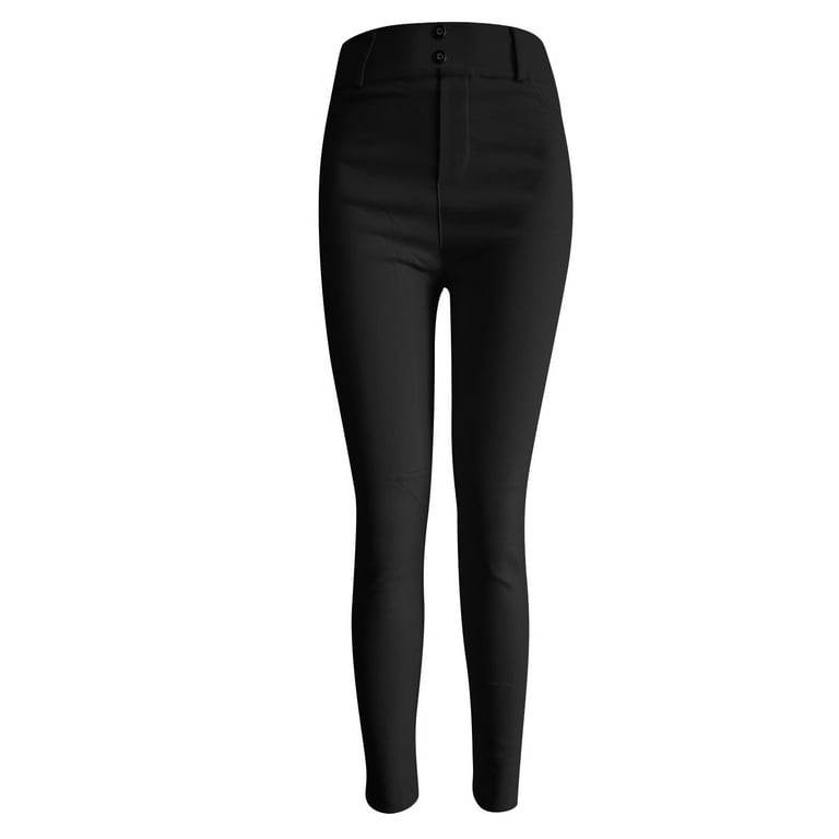 Bigersell Pant Leggings for Women Full Length Ladies Spring and Fall  Lace-Up Jeans and Trousers Slim Fit Slim Women Pull on Jeans for Ladies  Stretch 