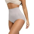 thumbnail image 1 of Bigersell Period Panties Women Clearance String Bikini Underwear Women Period Panty Style P-1050 Spandex Shaping Panties Bikini Thongs Briefs High Waist Women's Panties Gray One Size, 1 of 5