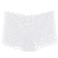 thumbnail image 1 of Bigersell Period Underwear Clearance Period Panties Women Thong Panty Style P-1675 Nylon Period Panties Cotton Thongs Briefs Mid Waist Women's Briefs White One Size, 1 of 3