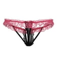 thumbnail image 1 of Bigersell Period Underwear Clearance Pregnancy Underwear Tangas Panty Style P-891 Spandex Thong Panties Ladies Thong Underwear Briefs High Waist Women's Panties Black XXL, 1 of 7