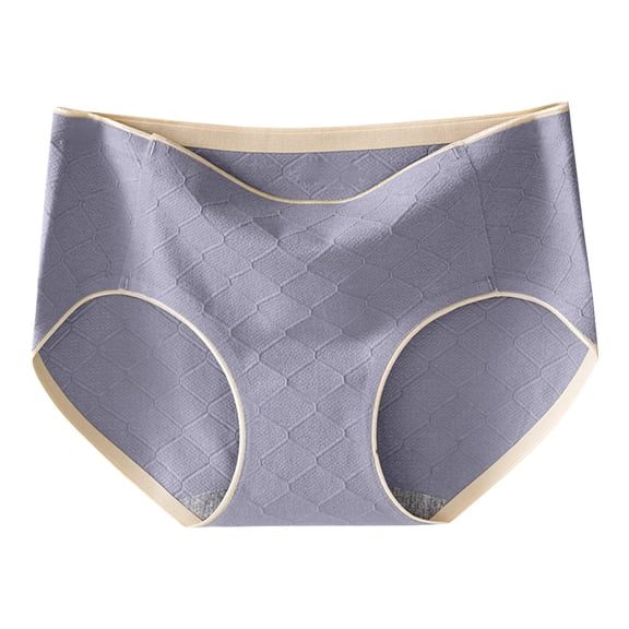Bigersell Period Underwear for Women Clearance Womens Lace Underwear Thong Panty Style P-1923 Nylon Period Panties Thongs Ladies Briefs Mid Waist Women's Briefs Blue L
