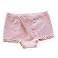thumbnail image 1 of Bigersell Period Underwear for Women Plus Size Clearance Nylon Panties Women G-Strings Panty Style P-184 Nylon Period Panties Plus Size Thongs Briefs Mid Waist Women's Bikini Panties Pink One Size, 1 of 3