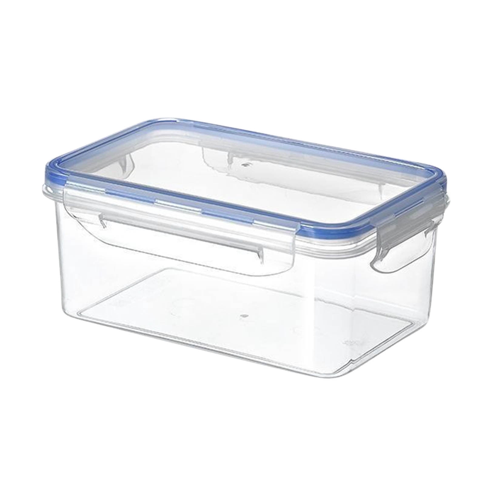 Stackable Snap Lock Containers Bigersell Plastic Food Storage Containers with Lids Airtight Clear ...
