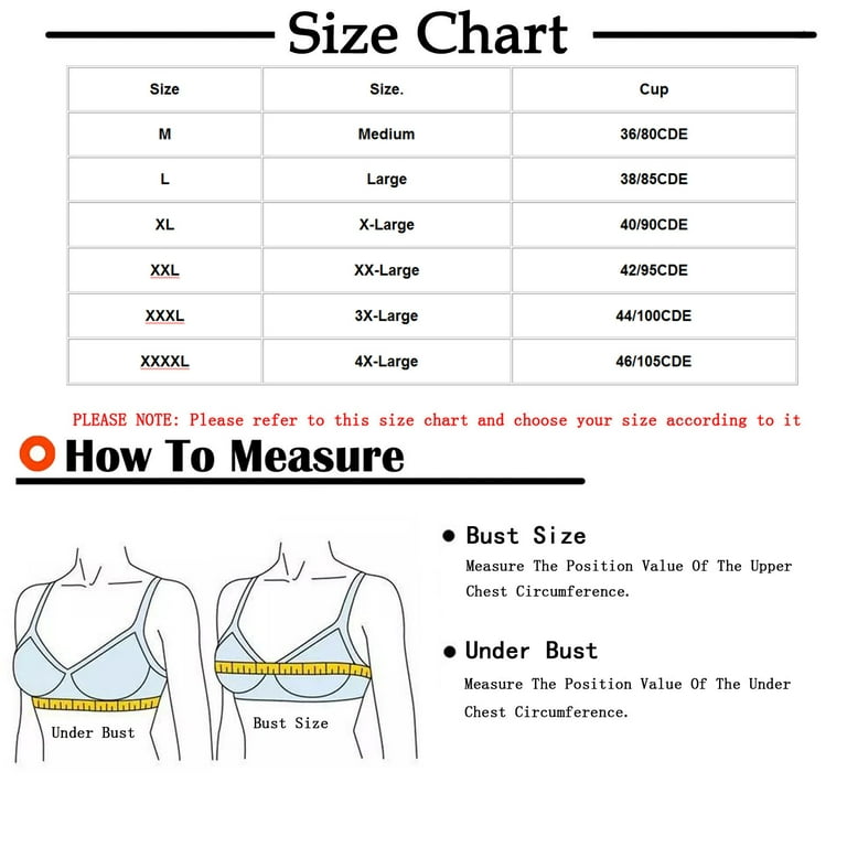 Bigersell Plus Size Bras for Women Clearance Bras for Women Full-Coverage  Longline Bra Style B1993 V-Neck Lightly Lined Bras Hook and Eye Bra Closure