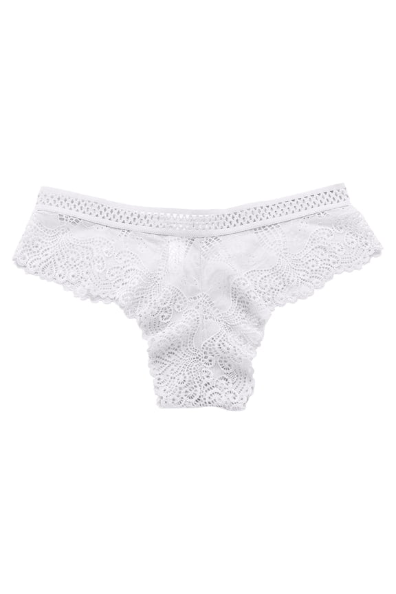 Plus Size Cotton Underwear for Women Clearance Period Underwear Teens High Cut Panty Style P-449 Cotton Plus Size Panties Ladies Cotton Thongs Briefs Mid Waist Women's Briefs White S