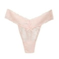 thumbnail image 1 of Bigersell Plus Size Panties Clearance Womens Underwear Thong Bikini Panty Style P-1114 Spandex Thong Panties Ladies Thong Briefs High Waist Women's Bikini Panties Khaki XL, 1 of 3