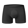 thumbnail image 1 of Bigersell Plus Size Panties for Women Clearance Underwear Women Thong Panty Style P-1528 Nylon Brief Panties Ladies Cotton Thongs Briefs Mid Waist Women's Briefs Black 3Xl, 1 of 2