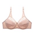 thumbnail image 1 of Bigersell Plus Size Sports Bras for Women Sale High Support Sports Bras for Women Convertible Bra Style C195 Lightly Lined Bras Hook and Eye Bra Closure Juniors Plus Size Longline Sports Bras Beige L, 1 of 4