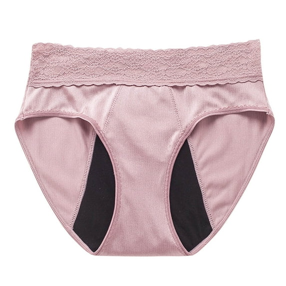 Bigersell Plus Size Underwear for Women Clearance Womens Lace Underwear High Cut Panty Style P-949 Cotton Boyshort Panties Thongs Ladies High Waist Briefs Mid Waist Women's Briefs Hot Pink XXL