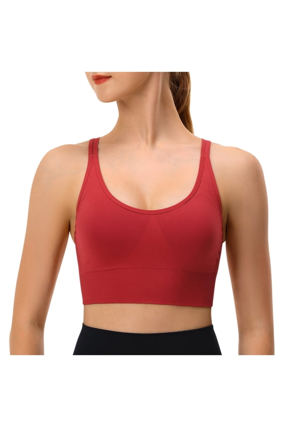 Pregnancy Bra Tube Tops Bra Bralette Bra Lace Bra Style B10 Cupless Bra Women Soft Bra Feature Sports Bra for Women Girls Hook & Eye Bra Closure , Red XL