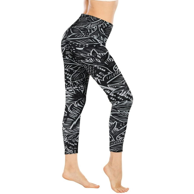 Bigersell Curvy Yoga Pants for Women Yoga Full Length Pants Women Printing  High Waist Stretch Strethcy Fitness Leggings Yoga Pants Flare Yoga Pants  for Ladies 