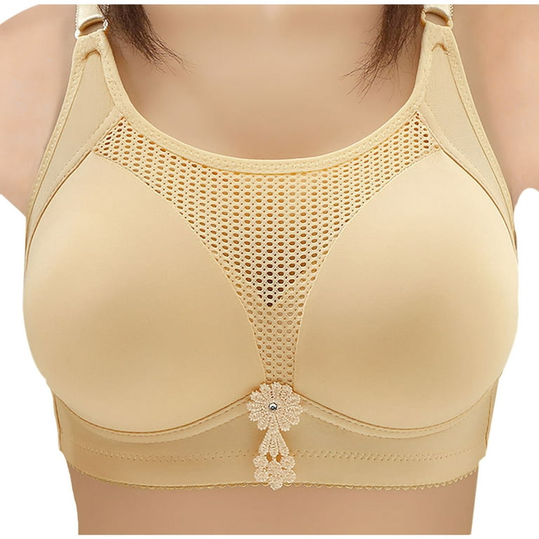 Bigersell Push up Bras for Women Plus Size Deals No Show Bras for Women  Push-Up Bra Style B196 V-Neck Padded Bras Hook and Eye Bra Closure Women  Size