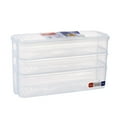 thumbnail image 1 of Bigersell Refrigerator Storage Box, Stackable Fridge Organizer Bins with Lids Clear Plastic Fresh-Keeping Box for Vegetables and Fruit Storage Containers Fridge Organization and Storage C One Size, 1 of 1