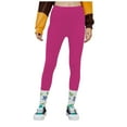 thumbnail image 1 of Bigersell Ripped High Waist Yoga Pants for Women Women Hight Elastic Waist Solid Color Skinny Long Pants Stretch Leggings Pencil Trousers Compression Leggings for Ladies, 1 of 4