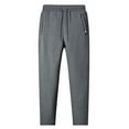 thumbnail image 1 of Bigersell Ripped Pants for Women Full Length Pants Men's Lamb Casual Trousers And Trousers Plus Velvet Thick Solid Color Running Fitness Sports Pants Oversized Pants for Ladies, 1 of 6