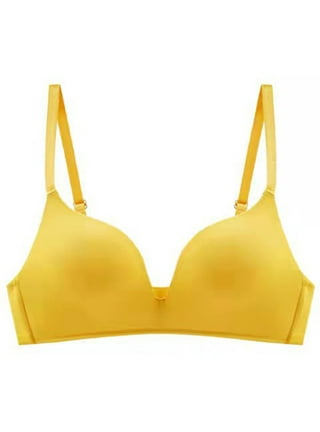 Wofee Bras on X: Get this beautiful yellow soft wire push up bra!  #comfortable #bra #girlinbra #wofeebra #pushupbra   / X