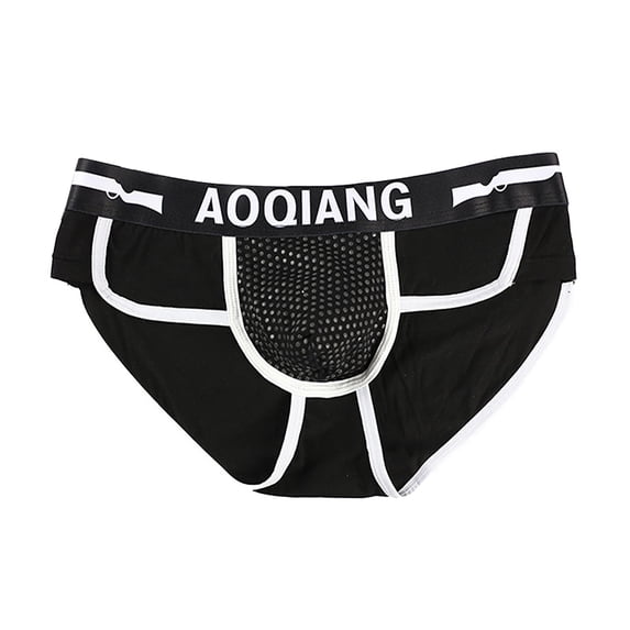 Bigersell Seamless Cheeky Underwear for Women Clearance Cotton Womens Underwear Thong Panty Style P-1331 Nylon Brief Panties Ladies Cotton Thongs Briefs Mid Waist Women's Briefs Black XL