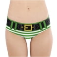 thumbnail image 1 of Bigersell Seamless Cotton Underwear for Women Clearance Seamless Underwear Boyshort Thongs Panty Style P-721 Cotton Boyshort Panties G String Thong Briefs Mid Waist Women Cheeky Panties Army Green L, 1 of 2