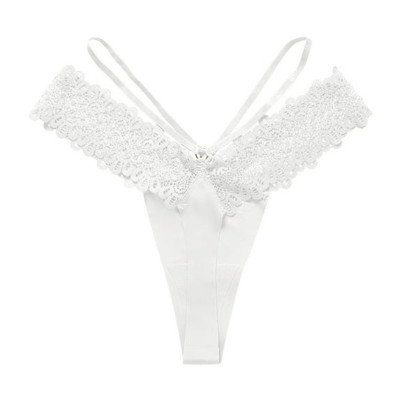 Bigersell Seamless Underwear Clearance Panties Women Briefs Panty Style P-118 Polyester Bikini Panties Ladies Underwear Thong Briefs High Waist Women's Panties White M
