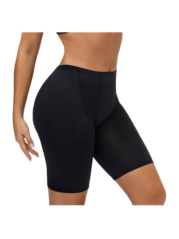 Seamless Underwear Women Clearance Shaping Underwear Women G-Strings Panty Style P-1810 Nylon Period Panties Plus Size Thongs Briefs Mid Waist Women's Bikini Panties Black L
