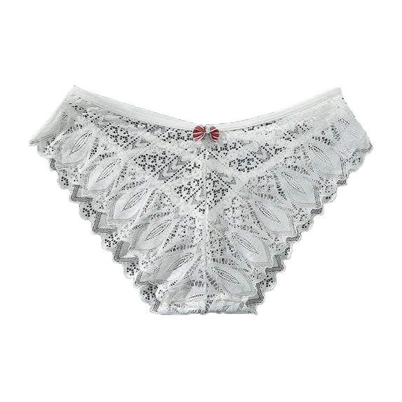 Bigersell Seamless Underwear for Women Clearance Women's Cotton Underwear G-Strings Panty Style P-1774 Nylon Period Panties Thong Bikini Sets Ladies Briefs Mid Waist Women's Bikini Panties White S