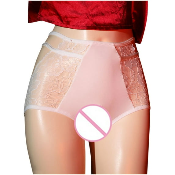 Bigersell Seamless Underwear for Women Thong Clearance Ladies Underwear Panties Cotton Boyshort Thongs Panty Style P-113 Cotton Plus Size Panties Thong Bikini Briefs Mid Waist Women's Panties White M