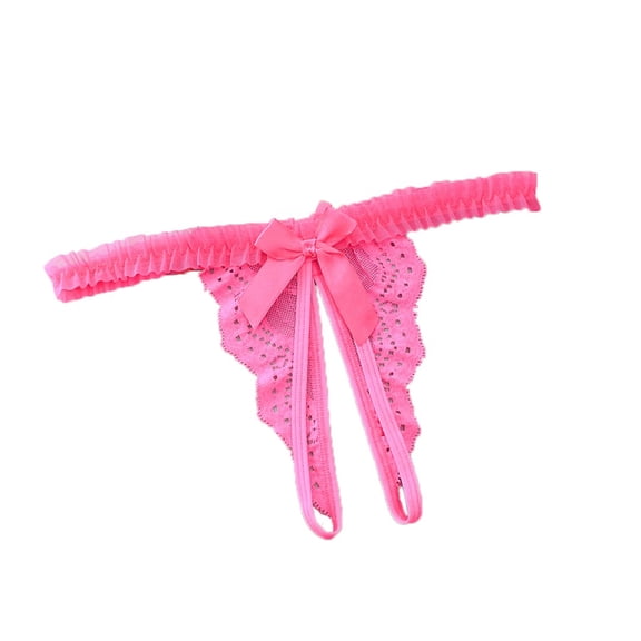 Bigersell Seamless Underwear for Women Thong Clearance Underwear Sets Women Bikini Panty Style P-236 Spandex Shaping Panties Ladies Seamless Thong Briefs Women's Bikini Panties Hot Pink One Size