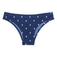 thumbnail image 1 of Bigersell Sheer Panties Clearance Womens Long Underwear Period Panty Style P-428 Spandex Shaping Panties Ladies Thongs Briefs High Waist Women's Panties Dark Blue M, 1 of 3