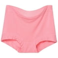 thumbnail image 1 of Bigersell No Show Underwear Clearance Lingerie Underwear Tangas Panty Style P-56 Spandex Thong Panties Ladies Thong Underwear Briefs High Waist Women's Panties Red-A 3Xl, 1 of 3