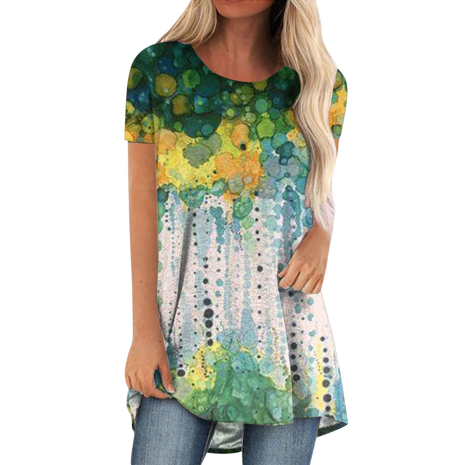 https://i5.walmartimages.com/seo/Bigersell-Sleep-Shirts-Women-Summer-Printed-Round-Neck-Loose-Short-Sleeve-Pullover-Tops-Blouse-Big-Tall-Lace-Square-Neck-Tunic-Style-B19522-Green-M_d536ec38-7dcf-409a-9fda-539845aa1850.c2d9e674bbc4b71e41c87d993b7cf942.jpeg
