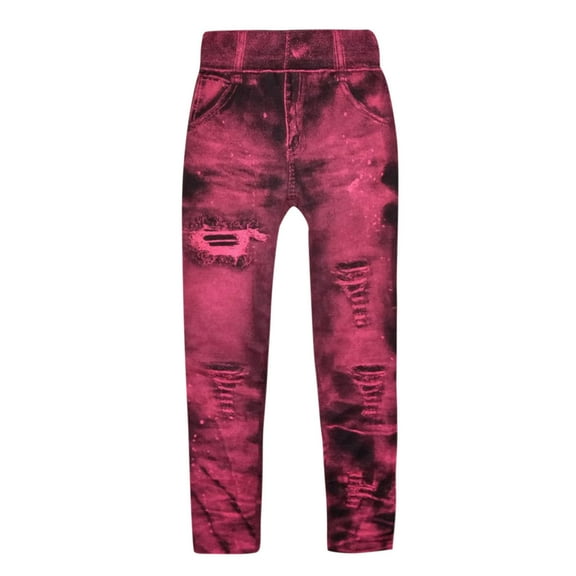 Bigersell Slim Winter Leggings for Women Full Length Pants Leggings Women Casual Pants Imitation Denim Leggings Women's Super Elastic Ladies Slim Trousers Ladies' Flare Leggings