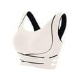 thumbnail image 1 of Bigersell Sports Bra Discount Women's Spaghetti Strap Bra Lace Bralettes No Underwire Bra Style R-660 Supportive Sports Bras Sports Bras Big Girls Full-Coverage Bra Hook & Eye Bra Closure White XL, 1 of 4