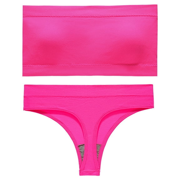 Bigersell Sports Bras for Women High Impact Sale T Shirt Bras for Women No Underwire Convertible Bra Style B5165 Full-Coverage Bras Pull-On Bra Closure Tall Size Padded Sports Bras Push up Hot Pink L