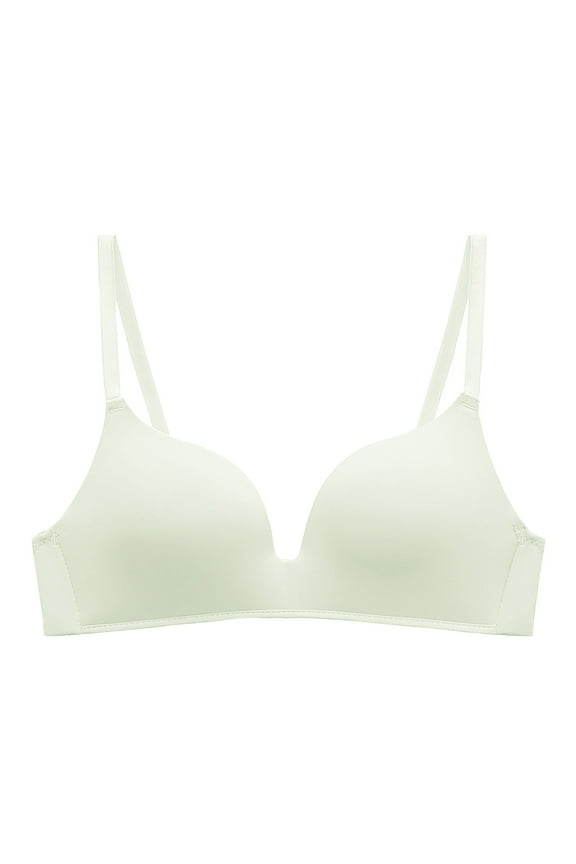 Sports Bras for Women Large Bust New Women's Bra Wire Underwear Bra Everyday Small Cup Underwear Padded Bra Style F-772 Gray M