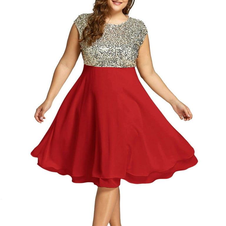 Plus size red after 5 dresses hot sale