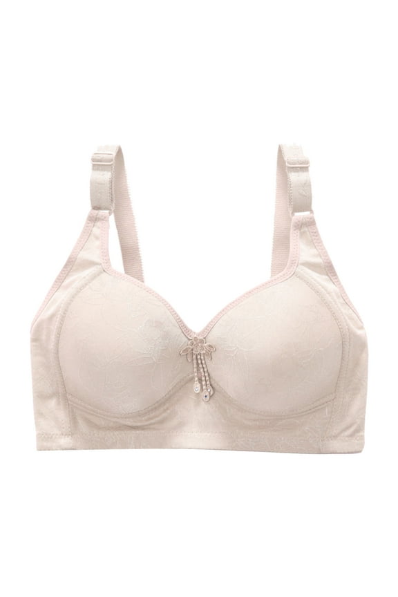 Strapless Bra for Big Busted Women large cup Adjustment bra with thin die cup without Underwire Short Size Camisoles With Built In Bra, Style 2711, Light skinned 42B