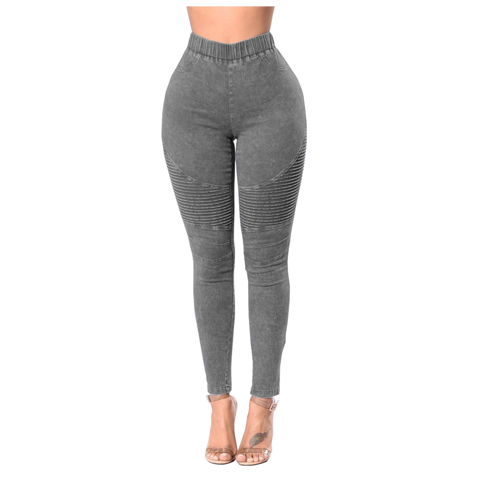 Women's Black Relaxed Fit Cropped Jeans