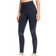 thumbnail image 1 of Bigersell Stretch Ripped Skinny Yoga Pants Yoga Full Length Pants Women Mesh Breathable High Waist Tight Yoga Pants Fitness Pants Hip Lifting Running Pants Pull on Yoga Pants for Ladies, 1 of 6