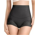 thumbnail image 1 of Bigersell String Bikini Underwear for Women Clearance Bikini Underwear Women High Cut Panty Style P-121 Cotton Boyshort Panties Ladies Thongs Briefs Mid Waist Women's Briefs Black M, 1 of 3