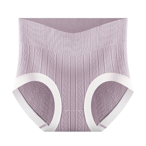 Bigersell Thermal Underwear Clearance Seamless Cheeky Underwear Women Boyshort Thongs Panty Style P-1224 Cotton Boyshort Panties Thong Bikini Briefs Mid Waist Women Cheeky Panties Purple M