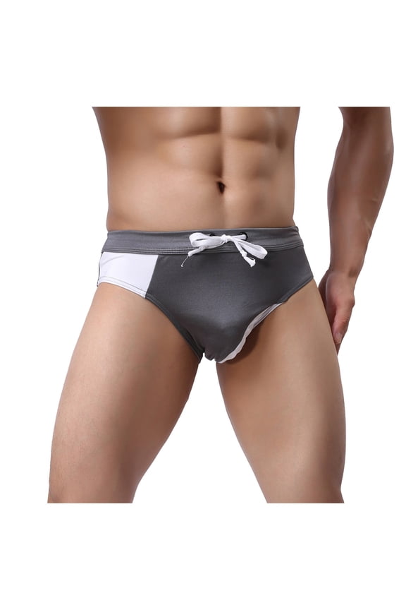 Thong Underwear Clearance Womens Briefs Underwear Cheeky Panty Style P-1347 Nylon Period Panties G String Thong Briefs Mid Waist Women Cheeky Panties Gray M