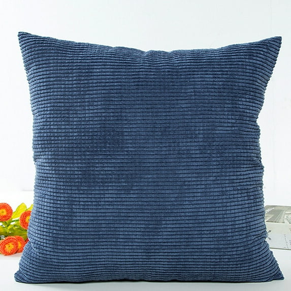 Bigersell Throw Pillow Cover 45cm x 45cm Square-Shape Decorative Pillows Cases Without Inserts Soft Comfort Cute Bed Pillows Cushions Pillowcases Blue