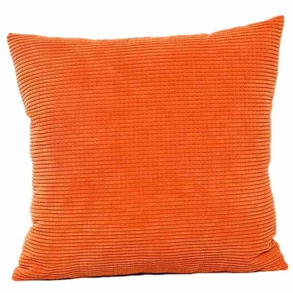 Bigersell Throw Pillow Cover 45cm x 45cm Square-Shape Decorative Pillows Cases Without Inserts Soft Comfort Cute Bed Pillows Cushions Pillowcases Orange