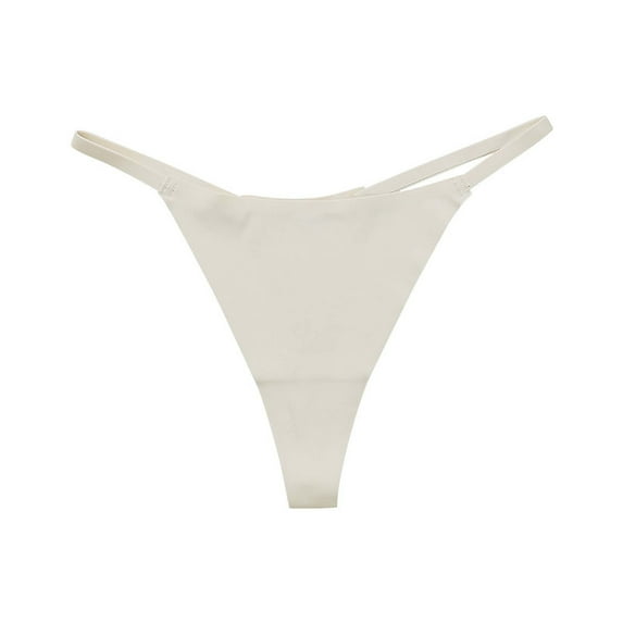 Bigersell Training Underwear Clearance Plus Size Underwear Women G-Strings Panty Style P-1179 Nylon Period Panties Cotton Thong Briefs Mid Waist Women's Bikini Panties White XL