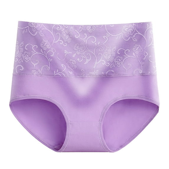 Bigersell Training Underwear Clearance Thong Panties Bikini Panty Style P-1594 Spandex Shaping Panties Cotton Thong Underwear Ladies Briefs High Waist Women's Bikini Panties Hot Pink 5Xl