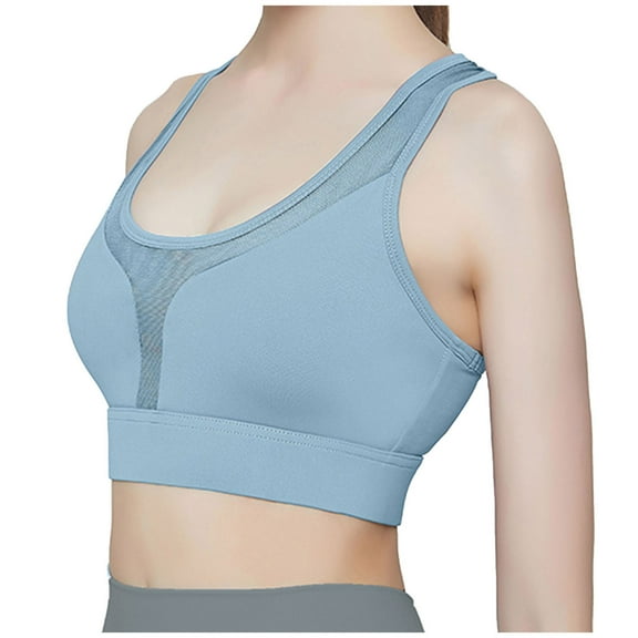 Bigersell Tshirt Bras for Women On Sale Plus Size Bras Convertible Bra Style B1355 V-Neck Convertible Bras Pull-On Bra Closure Tall Size Training Bras for Girls 8-10 Blue M